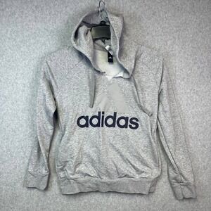Adidas Hoodie Men's M Gray Long Sleeve Stretch Breathable Sportswear